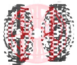 1/2 in. Fire Sprinkler Head Guard in Red